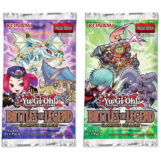 Yu-Gi-Oh Battle of Legend: Glorious Gallery Booster-101 Board / Card Games-Brain Games OÜ