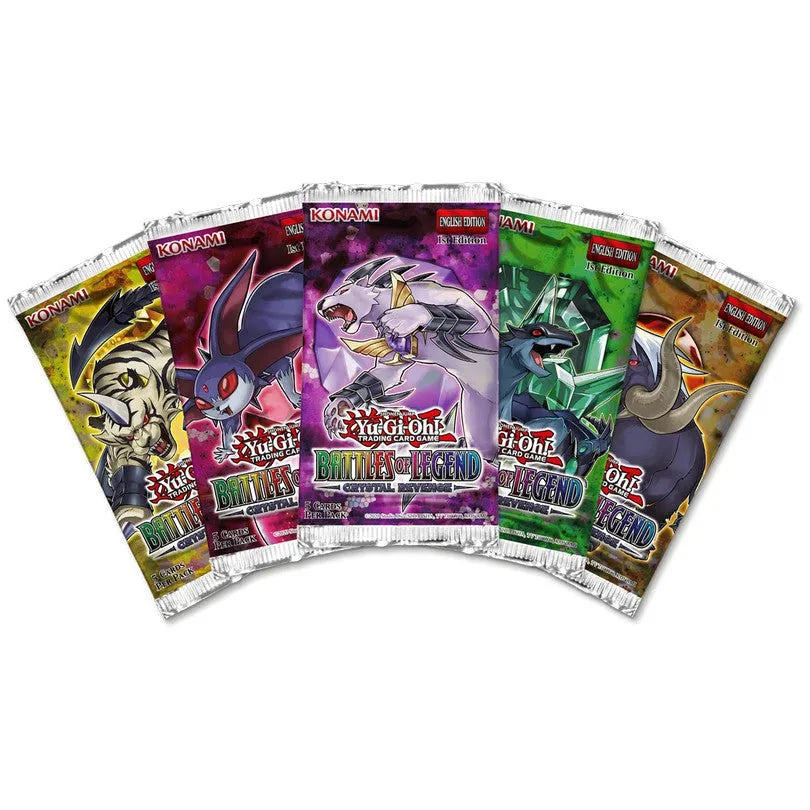 Yu-Gi-Oh: Battles of Legend Crystal Revenge Booster-001 Board / Card Games-Brain Games OÜ