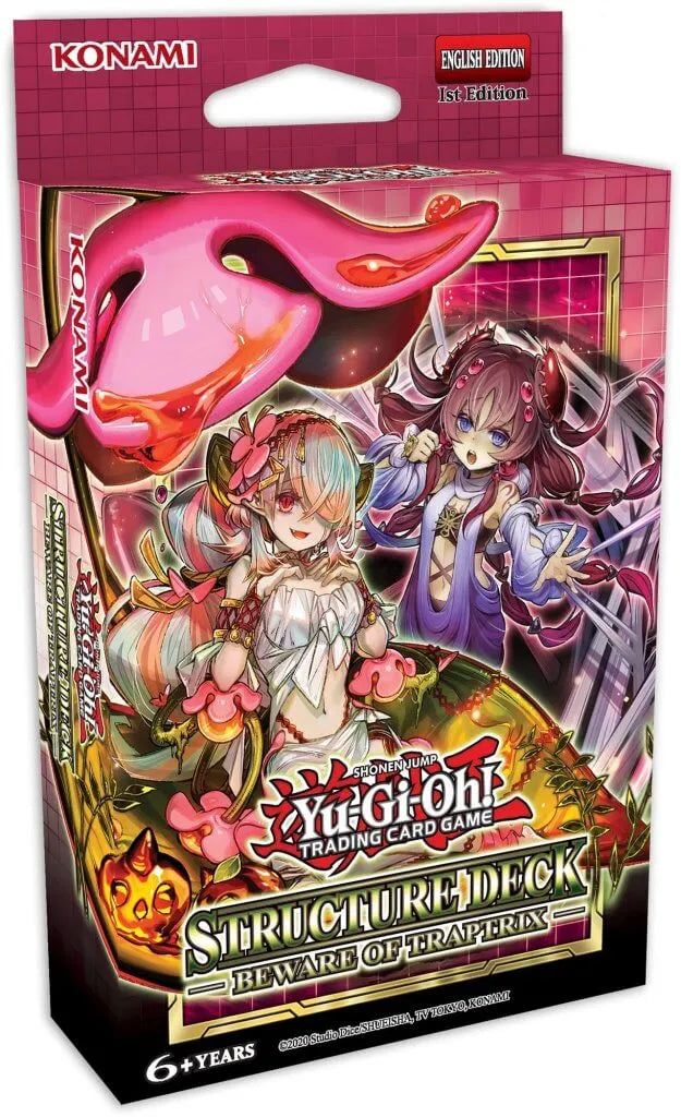 Yu-Gi-Oh: Beware of Traptrix Structure Deck-001 Board / Card Games-Brain Games OÜ