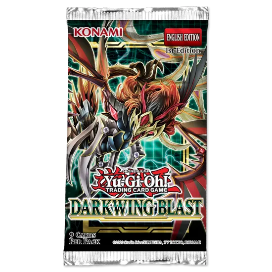 Yu-Gi-Oh Darkwing Blast Booster-001 Board / Card Games-Brain Games OÜ