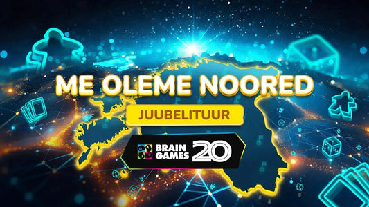 20 aastat mängurõõmu: Brain Games tuuritas lauamängudega mööda Eestit-Brain Games OÜ
