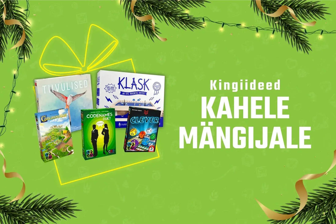 KINGIIDEED: LAUAMÄNGUD KAHEKESI MÄNGIMISEKS-Brain Games OÜ