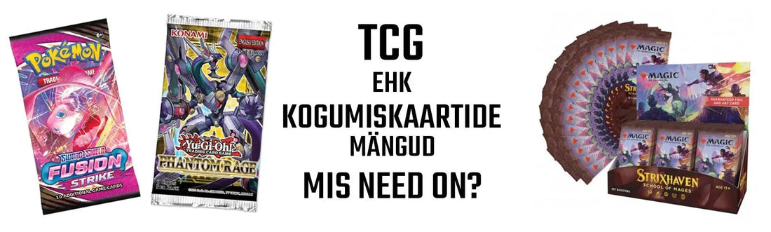 Kogumiskaartide mängud - Mis need on?-Brain Games OÜ