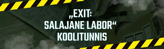 Mängud õppetöös: "EXIT: Salajane labor"-Brain Games OÜ