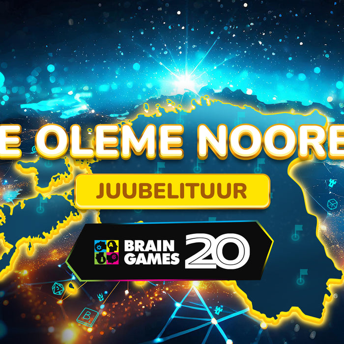 20 aastat mängurõõmu: Brain Games tuuritas lauamängudega mööda Eestit