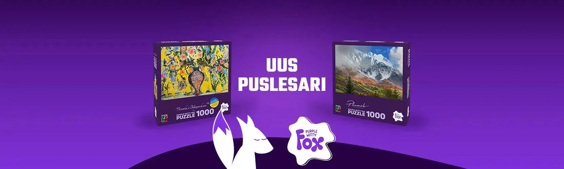Purple Witty Fox: Uus Brain Gamesi loodud puslesari-Brain Games OÜ