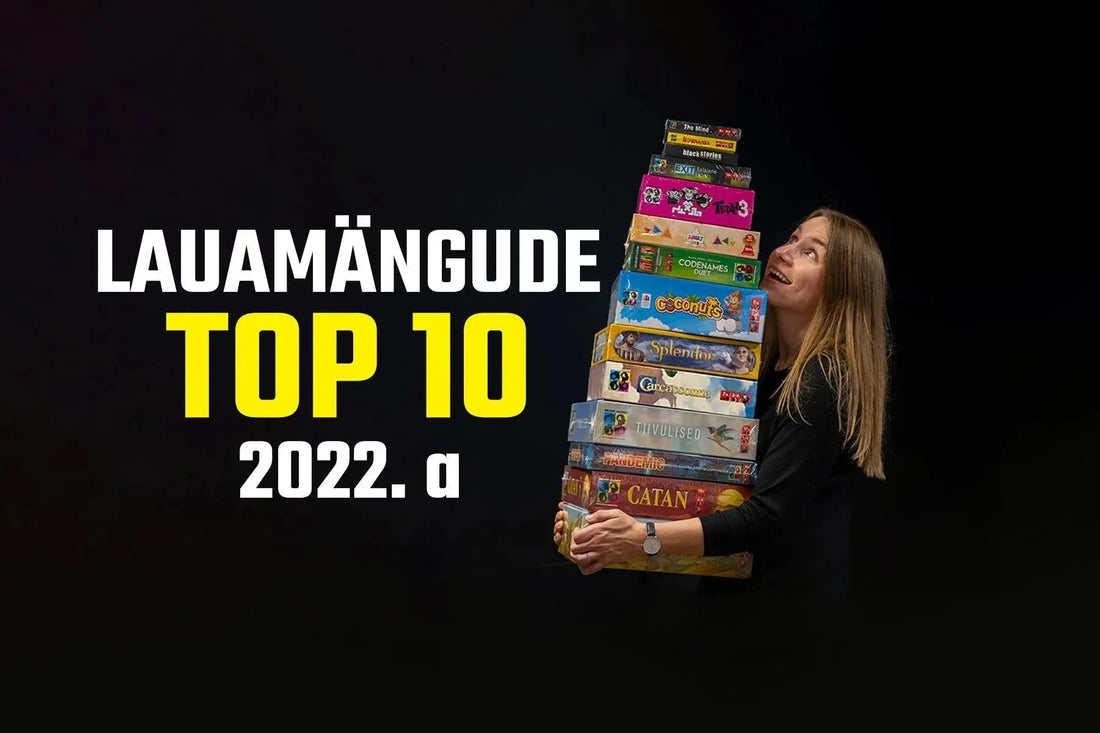 TOP 10 lauamängud 2022-Brain Games OÜ
