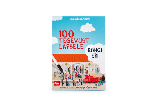 100 Tegevust lapsele - Rongi eri-Lauamängud-Brain Games OÜ
