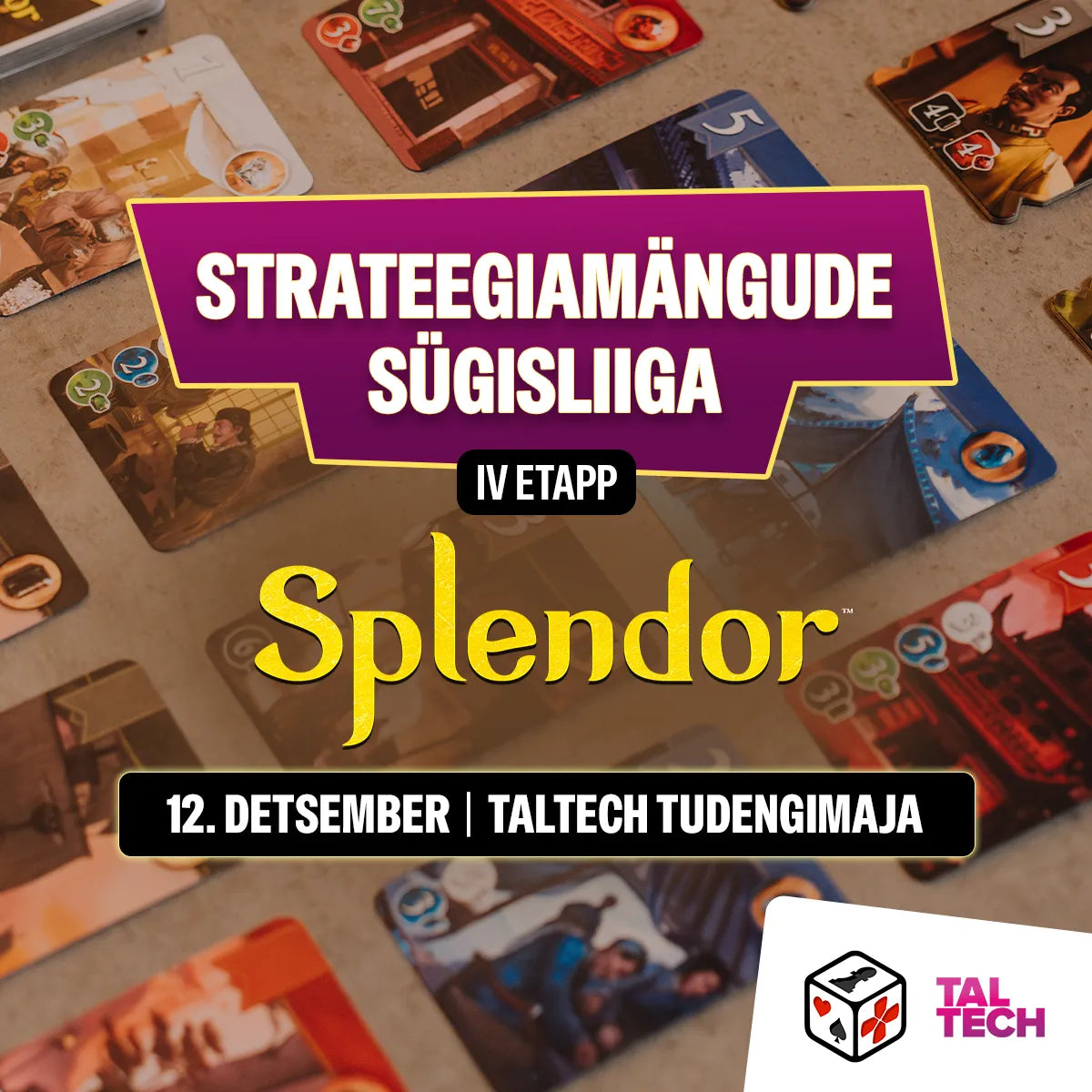 Splendor - sügisliiga I etapp