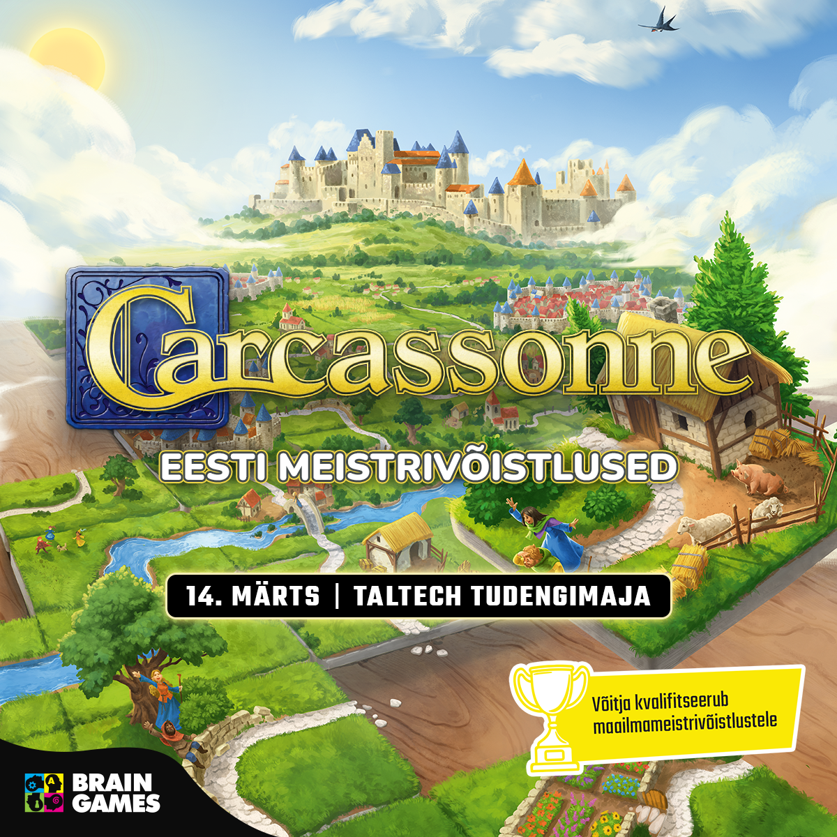 Carcassonne EMV pilet
