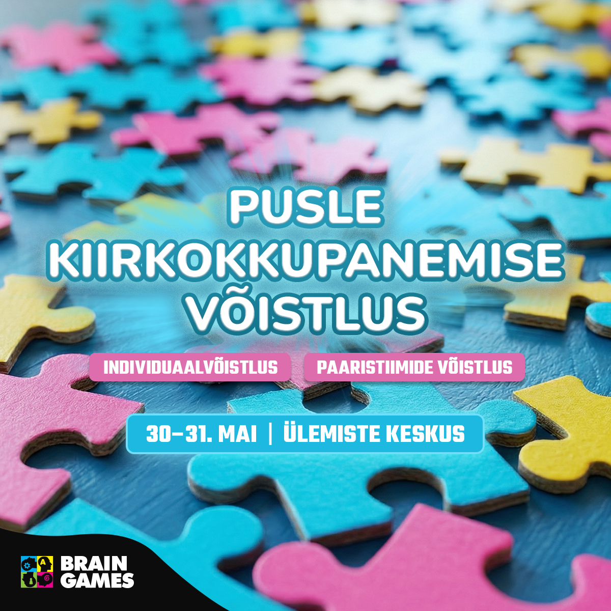Pusle kiirkokkupanemise võistluse pilet