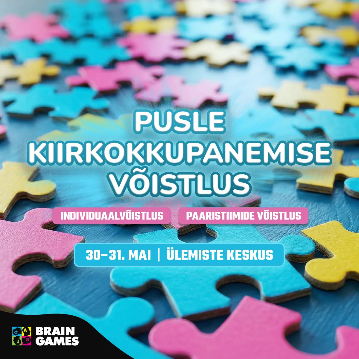 Pusle kiirkokkupanemise võistluse pilet