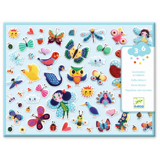 3D kleebised "Little wing creatures"-Lastemängud-Brain Games OÜ