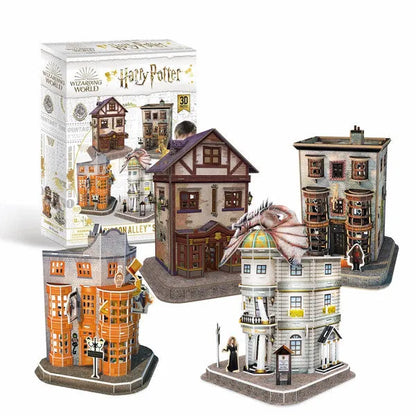3D Pusle "Harry Potter Diagon Alley" 237 tk-011 Creativity & Brain Teasers-Brain Games OÜ