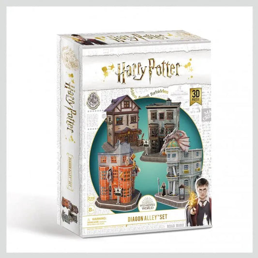 3D Pusle "Harry Potter Diagon Alley" 237 tk-011 Creativity & Brain Teasers-Brain Games OÜ