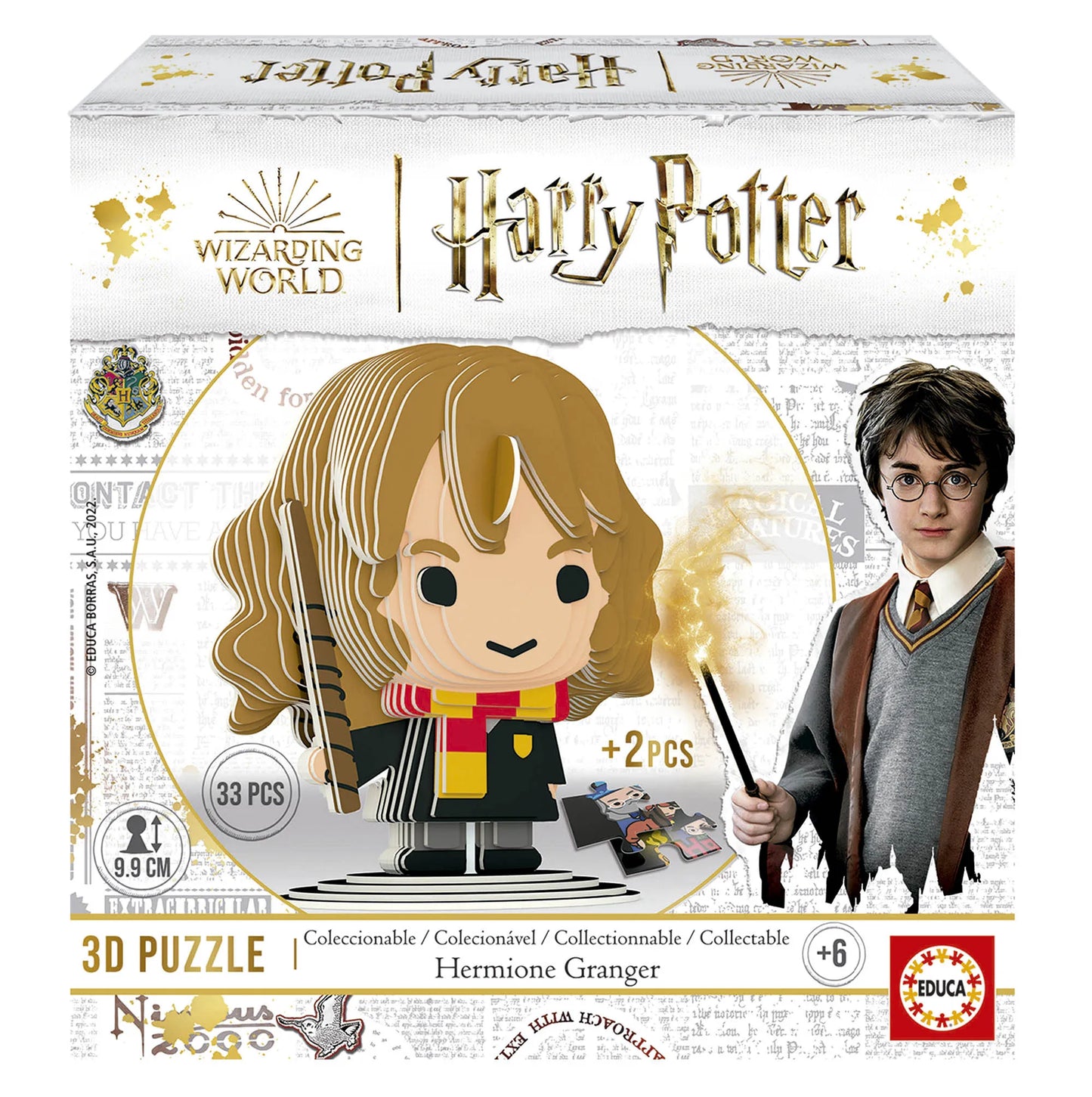 3D Pusle "Hermione Granger" 33 tk-w008 WHSX Jigsaw Puzzles-Brain Games OÜ