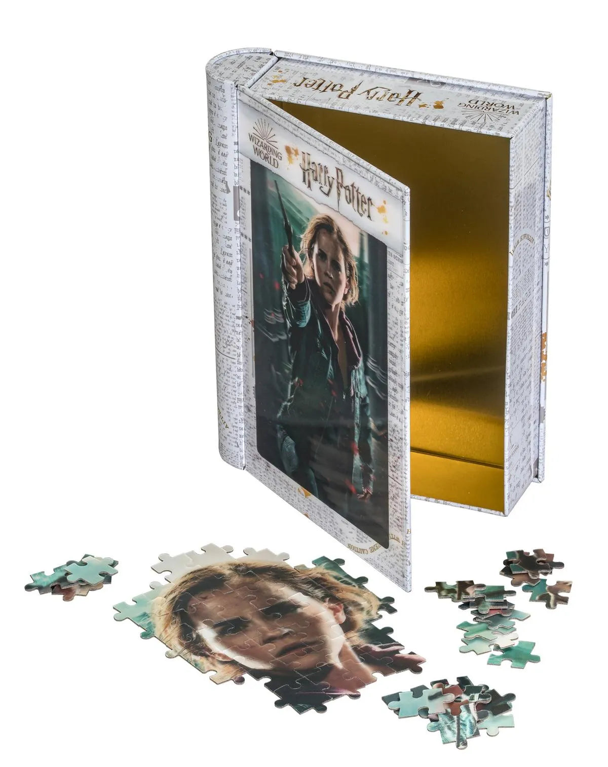 3D Pusle Hermione Granger in collector's box, 300 tk-108 Jigsaw Puzzles-Brain Games OÜ
