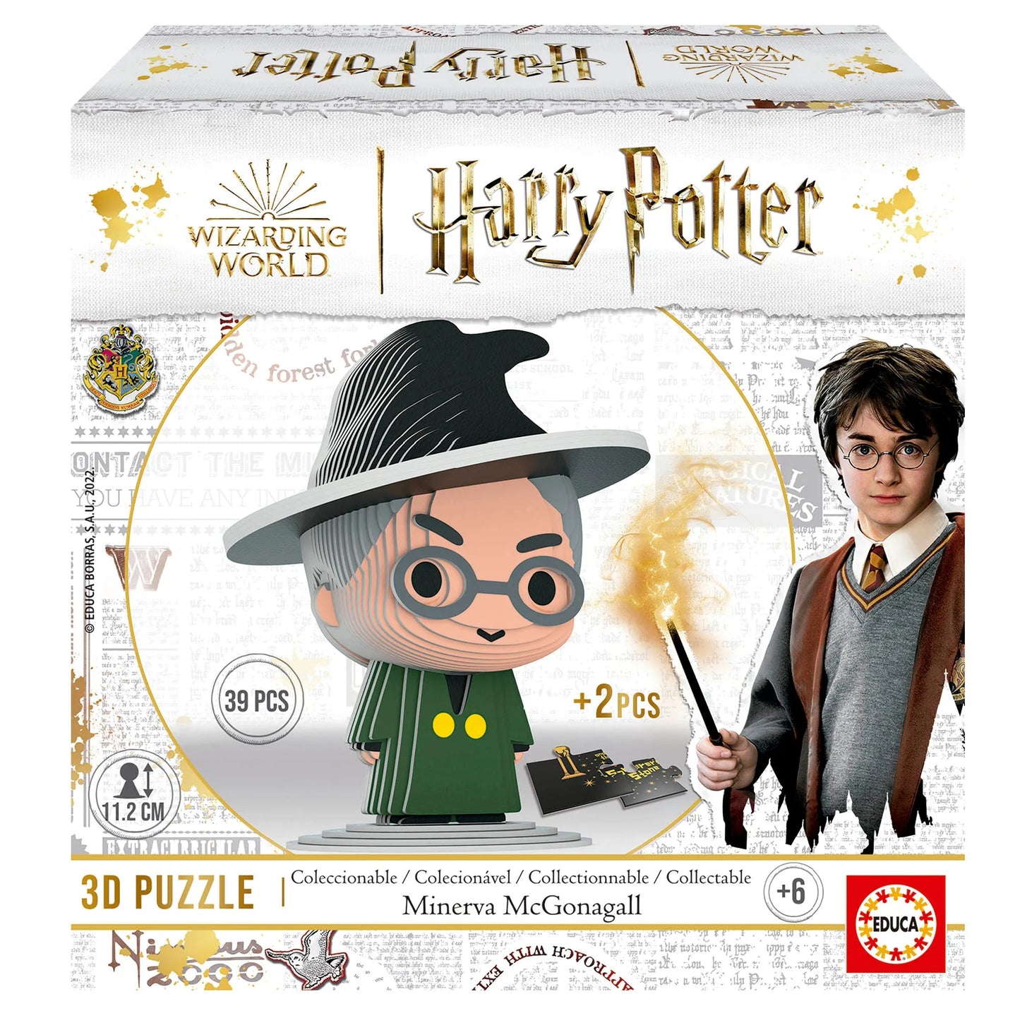 3D Pusle "Minerva McGonagall" 39 tk-w008 WHSX Jigsaw Puzzles-Brain Games OÜ