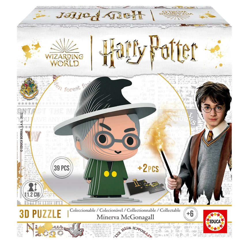 3D Pusle "Minerva McGonagall" 39 tk-w008 WHSX Jigsaw Puzzles-Brain Games OÜ
