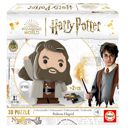 3D Pusle "Rubeus Hagrid" 37 tk-w008 WHSX Jigsaw Puzzles-Brain Games OÜ