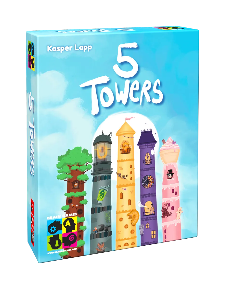 5 Towers-w101 WHS Board / Card Games-Brain Games OÜ