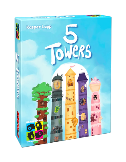 5 Towers-w101 WHS Board / Card Games-Brain Games OÜ