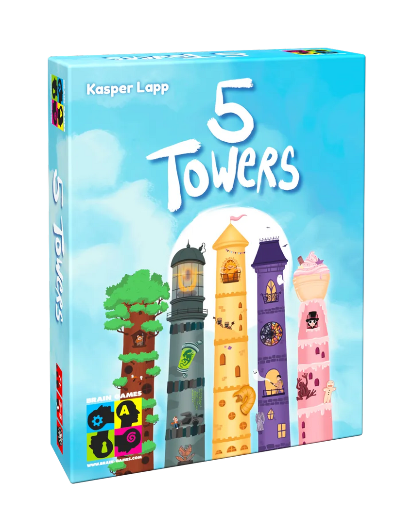 5 Towers-w101 WHS Board / Card Games-Brain Games OÜ
