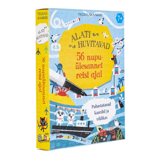 56 nupuülesannet reisi ajal-Nuputamismängud-Brain Games OÜ