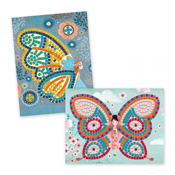 Mosaiiktehnikas pilt "Butterflies"