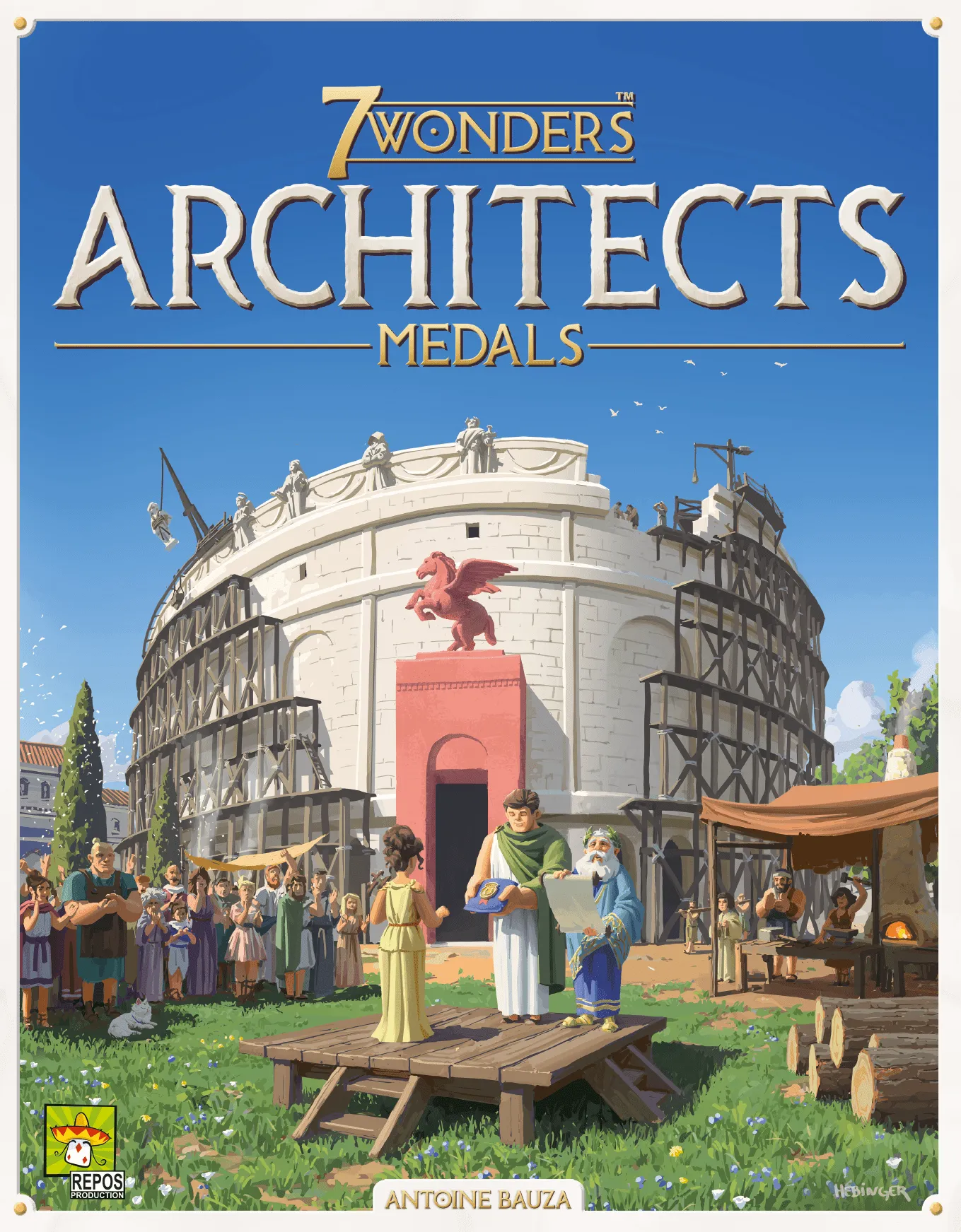 7 Wonders Architects: Medals-101 Board / Card Games-Brain Games OÜ