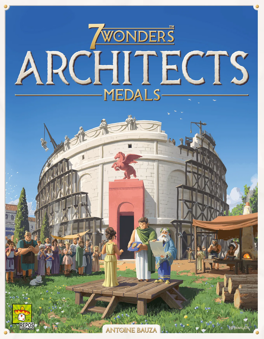 7 Wonders Architects: Medals-101 Board / Card Games-Brain Games OÜ