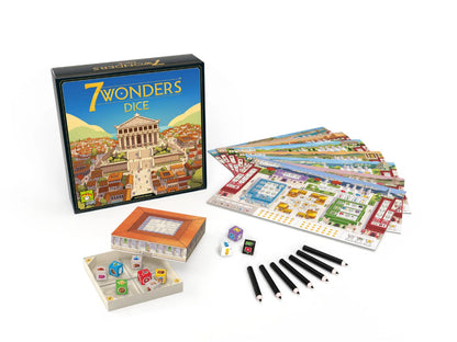 7 Wonders Dice-w001 WHSX Board / Card Games-Brain Games OÜ