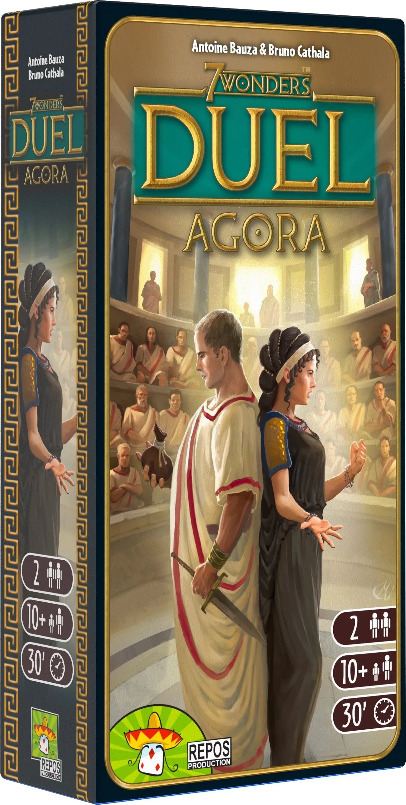 7 Wonders Duel: Agora-001 Board / Card Games-Brain Games OÜ