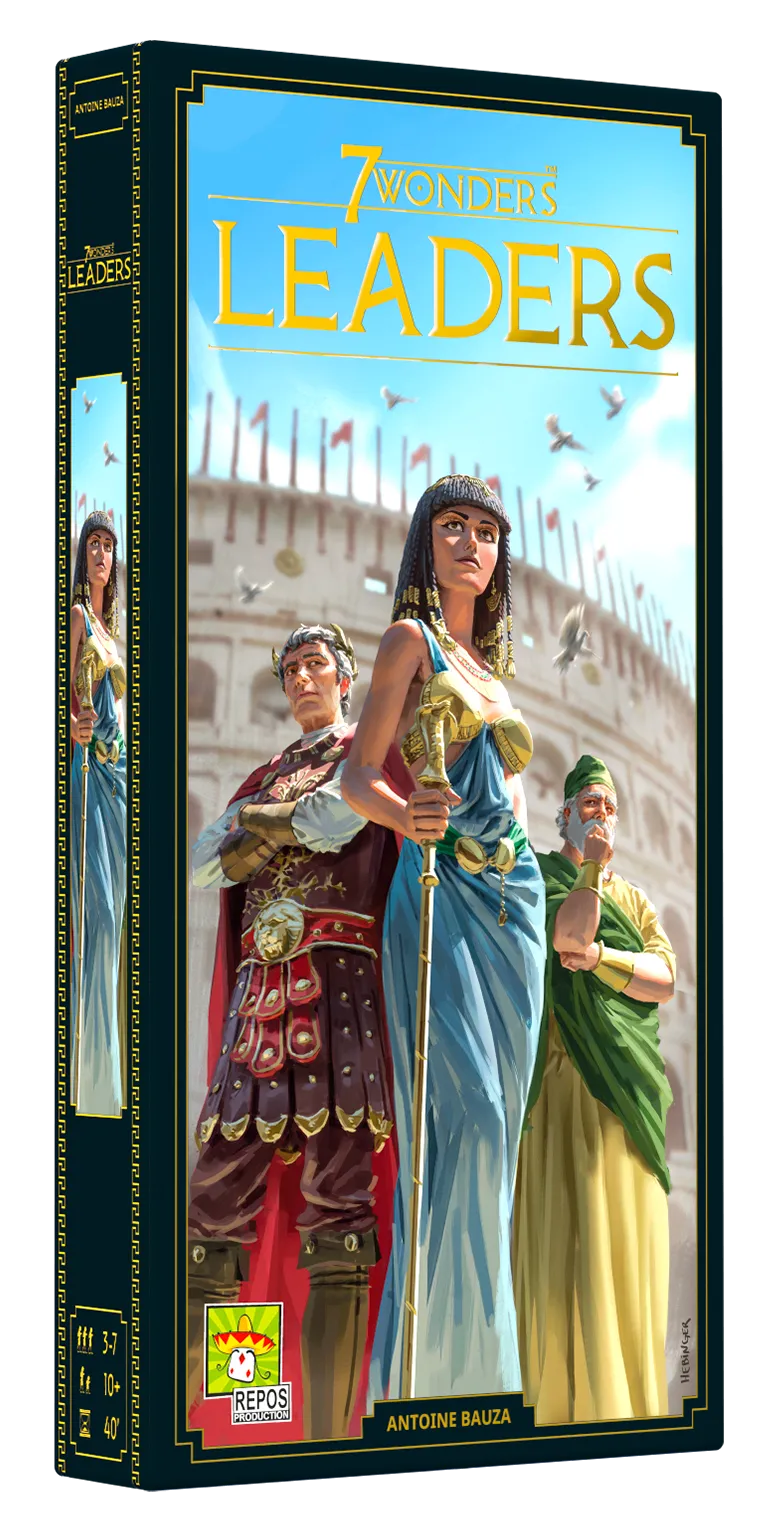 7 Wonders (Second Edition): Leaders-001 Board / Card Games-Brain Games OÜ
