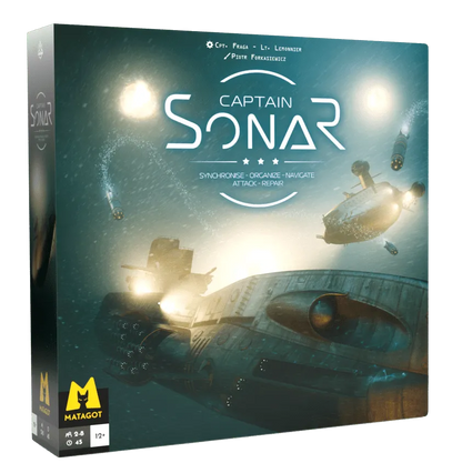 Captain Sonar-101 Board / Card Games-Brain Games OÜ