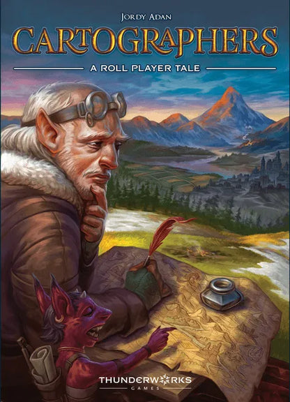 Cartographers-001 Board / Card Games-Brain Games OÜ