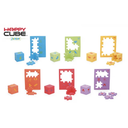 Happy Cube Junior 6pack-w111 WHS Creativity & Brain Teasers-Brain Games OÜ