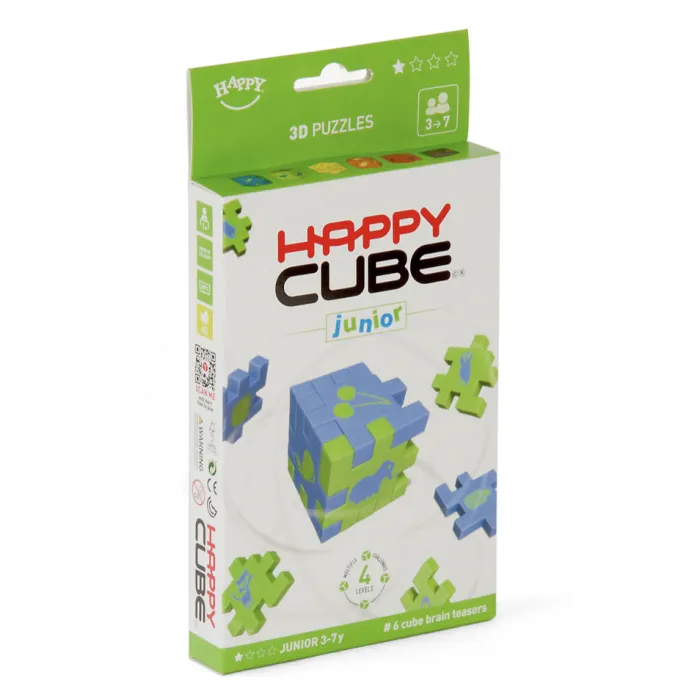 Happy Cube Junior 6pack-w111 WHS Creativity & Brain Teasers-Brain Games OÜ