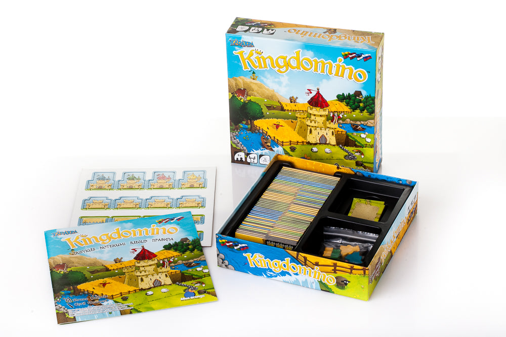 Oliphante Kingdomino – Gioco Da Tavolo Per Esplorare E Costruire Il Tuo Reame, Dai 3 Anni In Su