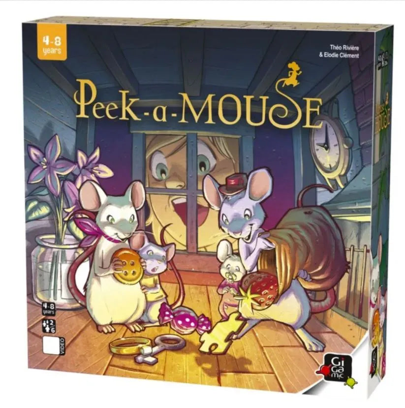 PEEK-A-MOUSE-w001 WHSX Board / Card Games-Brain Games OÜ