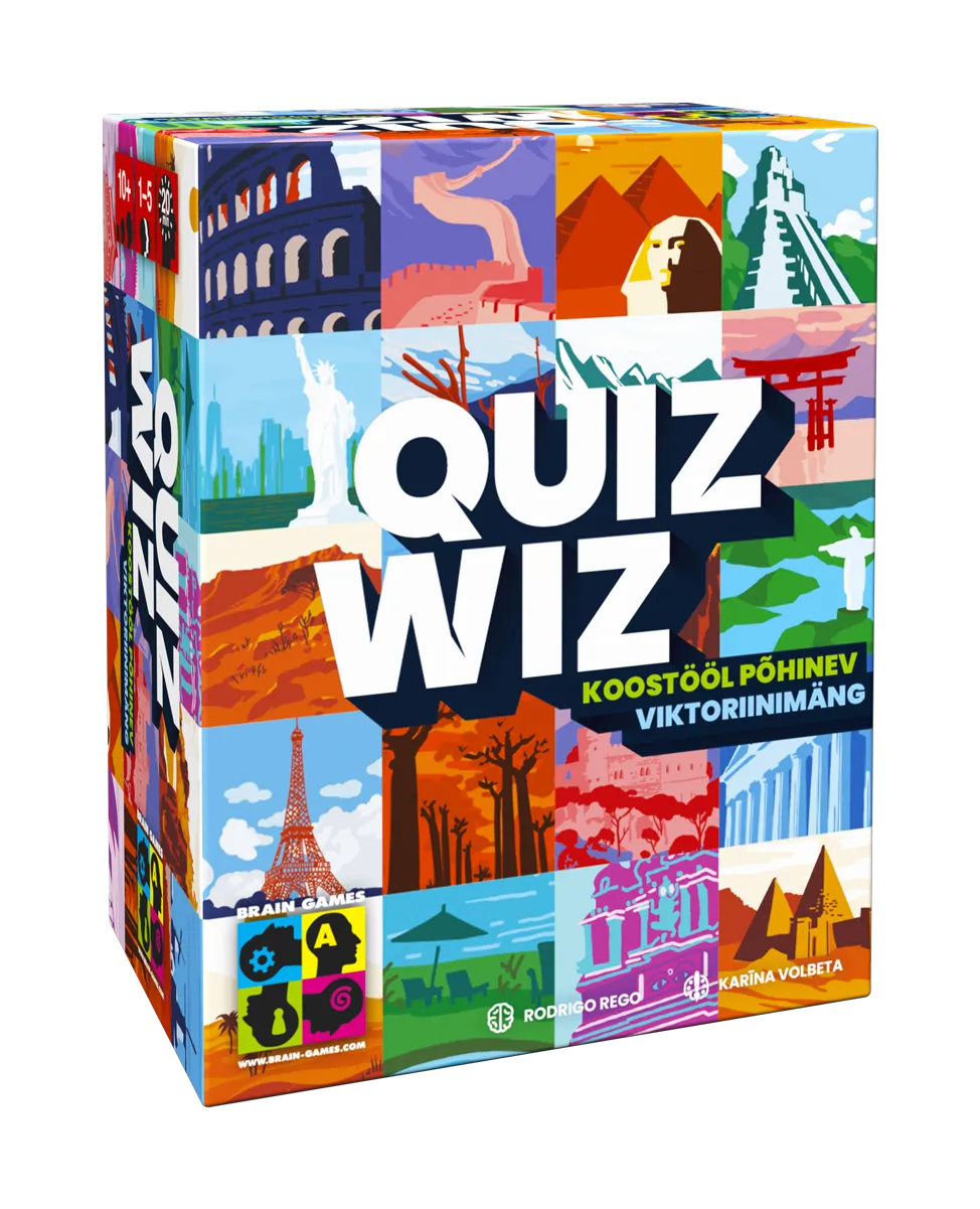 QuizWiz-w101 WHS Board / Card Games-Brain Games OÜ