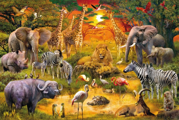 Pusle "Animals in Africa" 150 tk