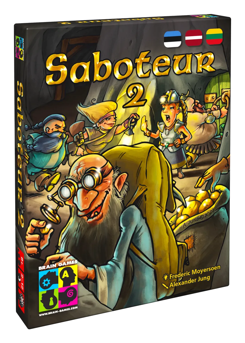 Saboteur 2-w101 WHS Board / Card Games-Brain Games OÜ