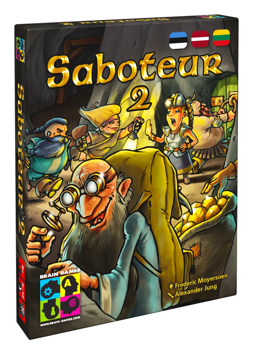 Saboteur 2-w101 WHS Board / Card Games-Brain Games OÜ