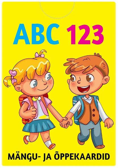 ABC 123 mängu- ja õppekaardid-Lastemängud-Brain Games OÜ