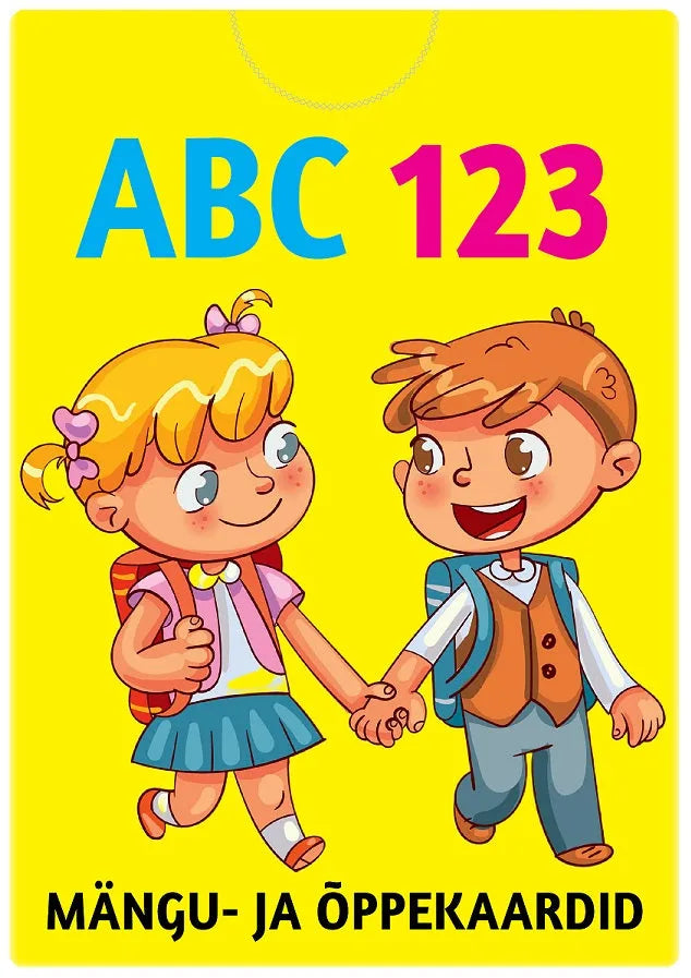 ABC 123 mängu- ja õppekaardid-Lastemängud-Brain Games OÜ