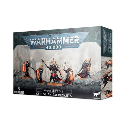 Adepta Sororitas: Celestian Sacresants-003 Miniature Gaming-Brain Games OÜ