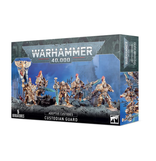 Adeptus Custodes: Custodian Guard-003 Miniature Gaming-Brain Games OÜ
