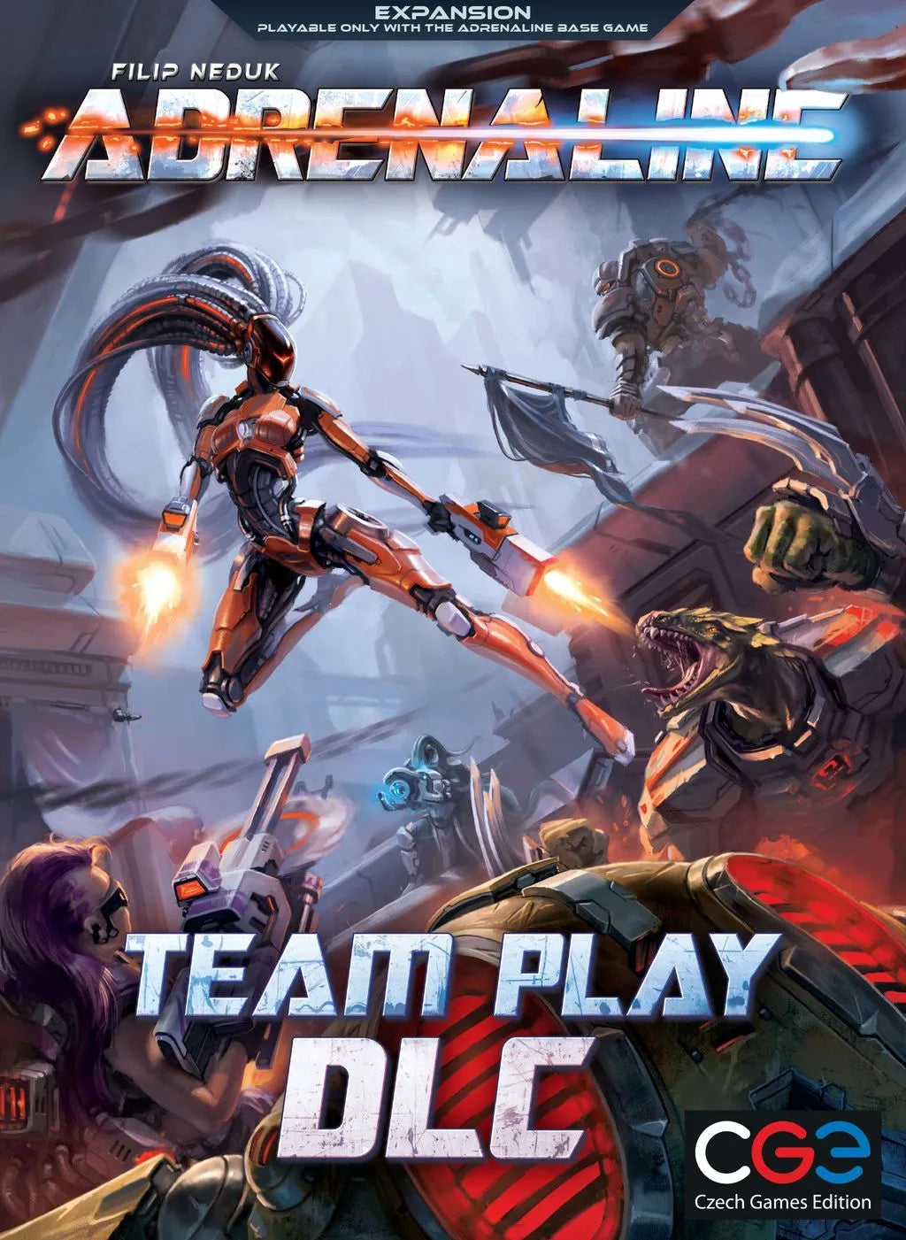 Adrenaline: Team Play DLC-101 Board / Card Games-Brain Games OÜ