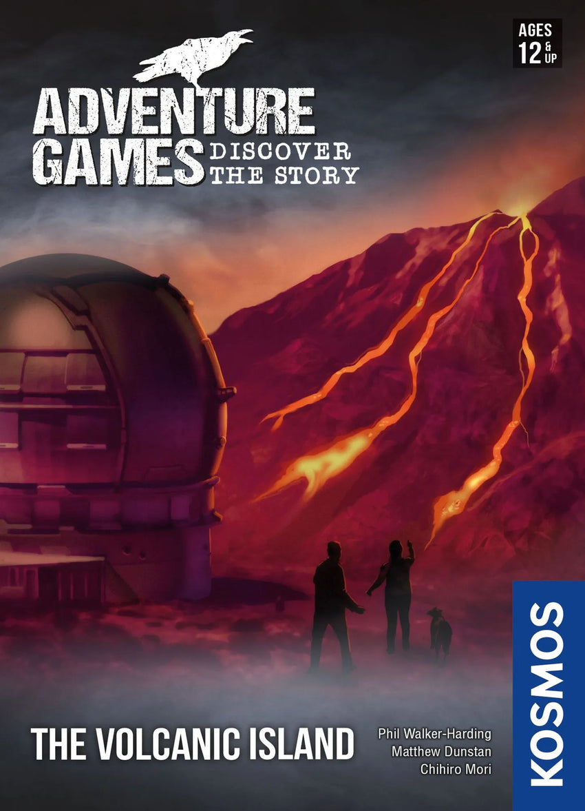 Adventure Games - The Volcanic Island-w001 WHSX Board / Card Games-Brain Games OÜ